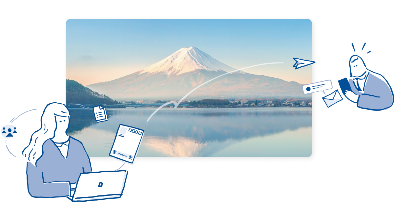 年賀・暑中見舞いをスムーズに｜Sansan活用法｜Sansan（営業AXサービス）