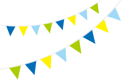 ガーランド イラスト